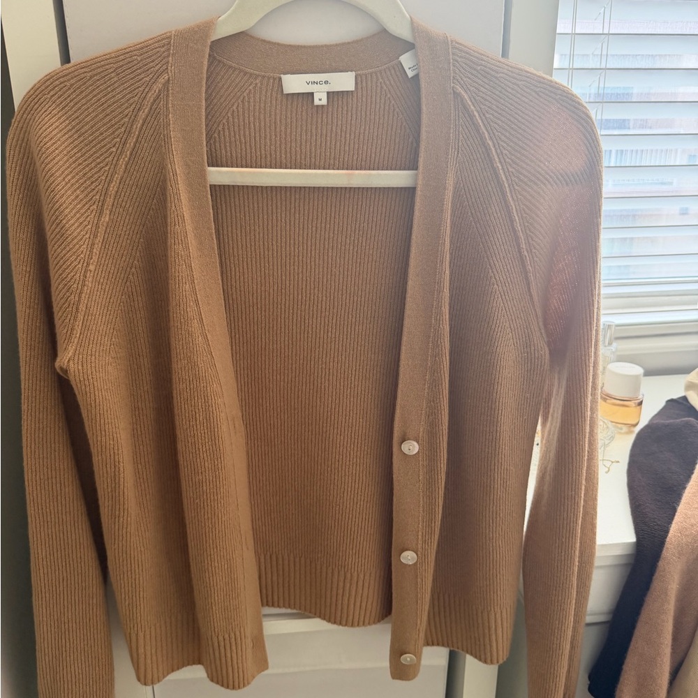 Vince Women's Camel Cardigan